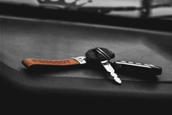 Car key representing Porsche key fob replacement in Houston TX