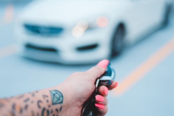 Car key fob representing BMW key fob programming in Pearland and Houston TX