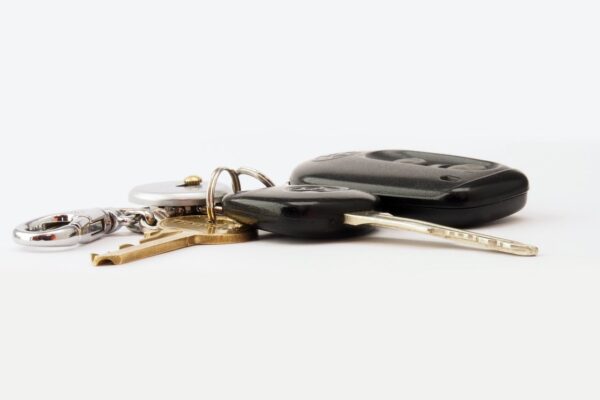 Car key fob representing Jaguar key programming in Pearland TX