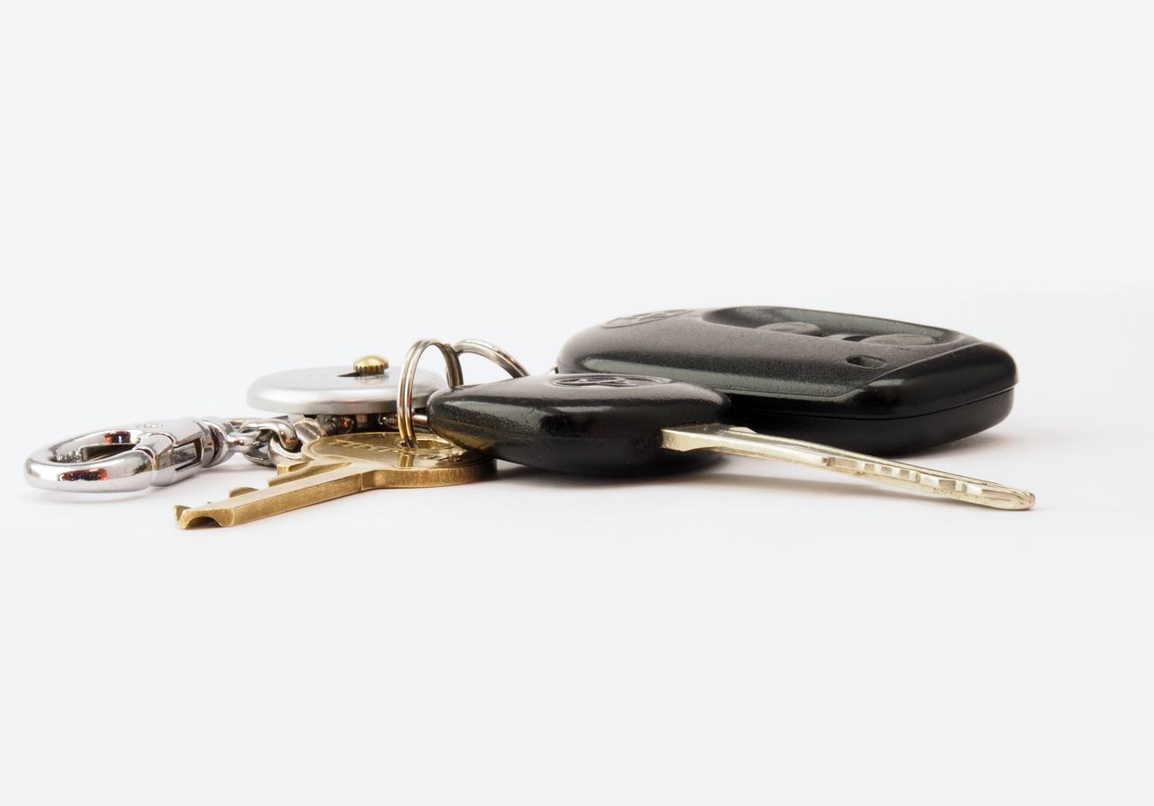 Car key fob representing Jaguar key programming in Pearland TX